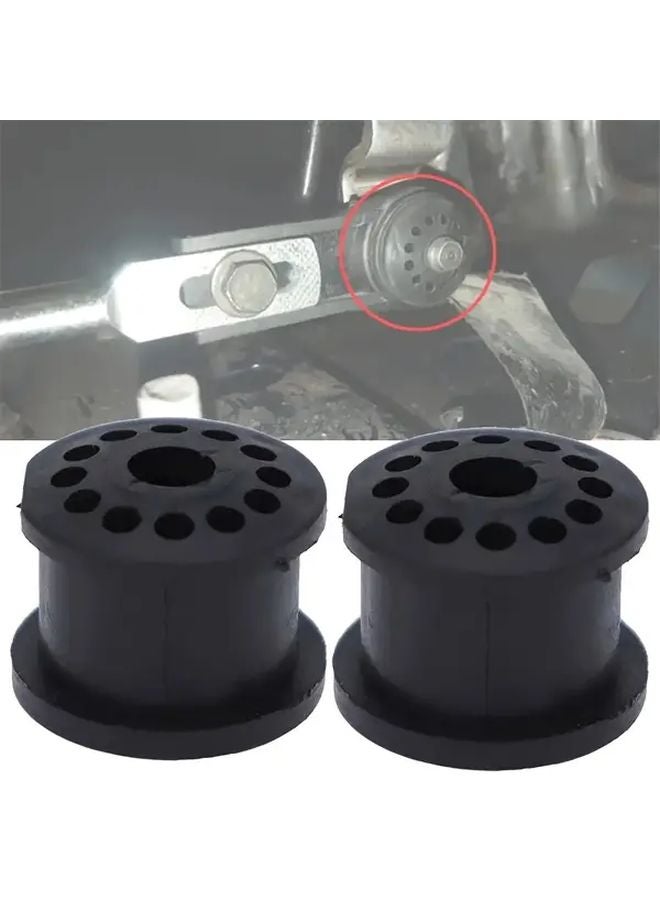 2pcs Black Manual Transmission Gearbox Shift Lever Cable Linkage Bushing for Ford Focus MK1 MK2 Ecosport 2006 Cougar Mercury - Image 1